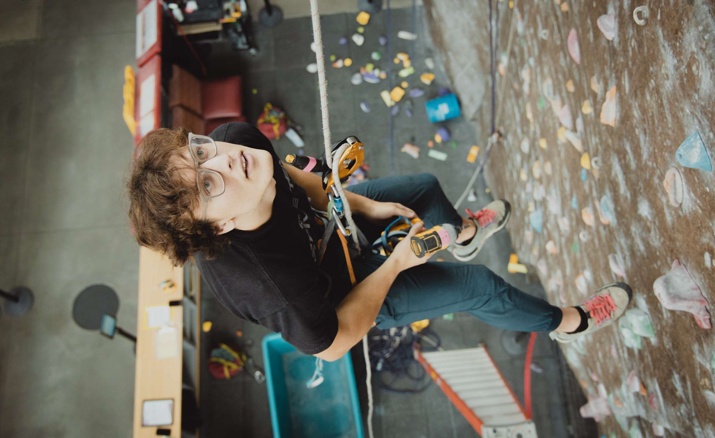 State Gym climbing wall